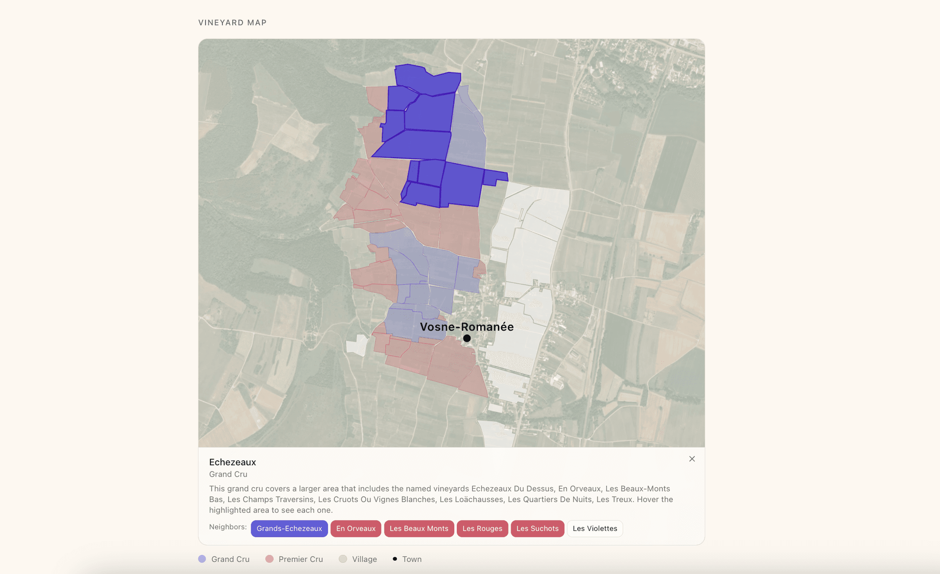 Vineyard maps you can actually explore